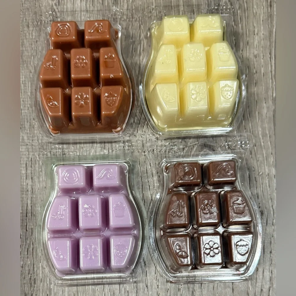 Scentsy Wax Melt Bundle | Salted Caramel Cherry Almond Cotton Candy Breakfast
